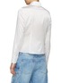 Back View - Click To Enlarge - ALICE & OLIVIA - ‘Willa’ 1970's Silky Suiting Shirt