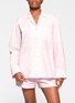 Detail View - Click To Enlarge - SKIMS - Cotton Poplin Sleep Shirt