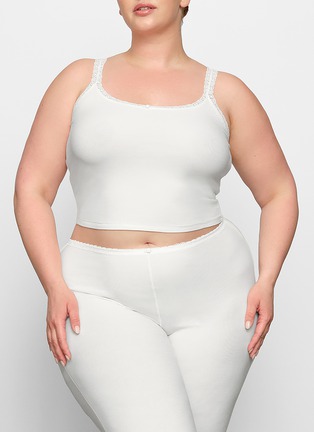 Detail View - Click To Enlarge - SKIMS - Soft Lounge Lace Tank