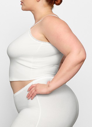 Detail View - Click To Enlarge - SKIMS - Soft Lounge Lace Tank