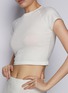Figure View - Click To Enlarge - SKIMS - New Vintage Cropped Raglan T-Shirt