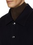 Detail View - Click To Enlarge - FABIO GAVAZZI - Shearling Collar Bomber Jacket