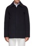 Main View - Click To Enlarge - FABIO GAVAZZI - Tweed Lined Wool Blend Overcoat