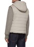 Back View - Click To Enlarge - FABIO GAVAZZI - Hooded Mink And Cashmere Reversible Vest
