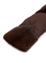 Detail View - Click To Enlarge - FABIO GAVAZZI - Fur Panel Padded Scarf