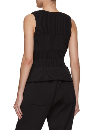 Back View - Click To Enlarge - CFCL - Fluted Sleeveless Top