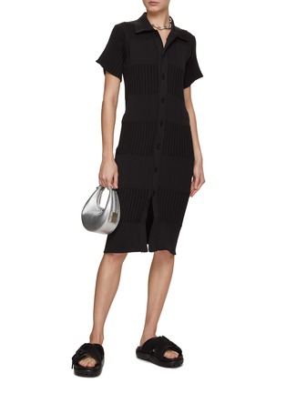 CFCL | Fluted Short Sleeve Shirt Dress | Women | Lane Crawford