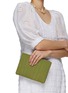 Figure View - Click To Enlarge - PALOROSA - Small Woven Clutch