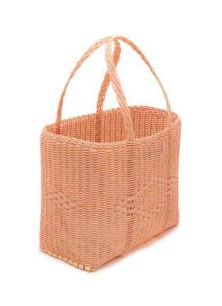 Detail View - Click To Enlarge - PALOROSA - Small Basket Woven Bag