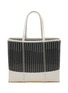 Main View - Click To Enlarge - PALOROSA - Large Basket Bicoloured Woven Bag