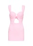 Main View - Click To Enlarge - ARABELLA - Cut Out Swim Mini Dress
