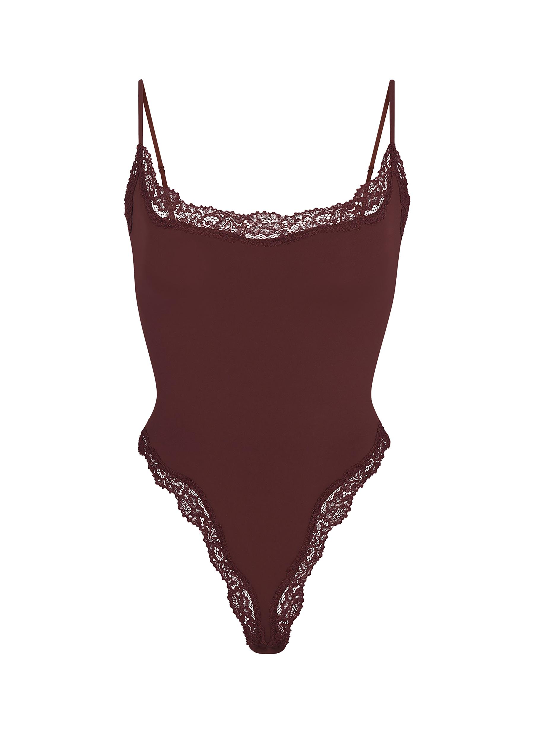 It doesn't get sweeter than the Lace Pointelle Cami Bodysuit in