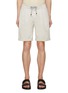 Main View - Click To Enlarge - BRUNELLO CUCINELLI - Drawstring Waist Pleated Bermuda Shorts