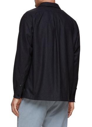 Back View - Click To Enlarge - LARDINI - Packable Easy Wear Shirt Jacket