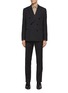 Main View - Click To Enlarge - LARDINI - Double Breasted Peak Lapel Suit