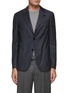 Main View - Click To Enlarge - LARDINI - Single Breasted Notch Lapel Houndstooth Blazer