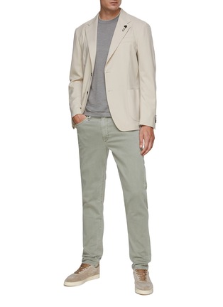 Figure View - Click To Enlarge - LARDINI - Easywear Single Breasted Blazer