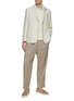 Figure View - Click To Enlarge - LARDINI - Single Breasted Notch Lapel Blazer