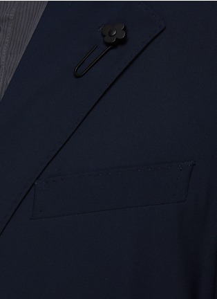  - LARDINI - Easy Wear Single Breasted Notch Lapel Blazer