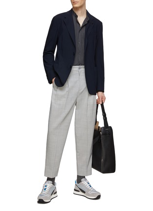 Figure View - Click To Enlarge - LARDINI - Easy Wear Single Breasted Notch Lapel Blazer