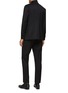 Back View - Click To Enlarge - LARDINI - Single Breasted Notch Lapel Suit