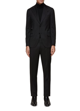 Main View - Click To Enlarge - LARDINI - Single Breasted Notch Lapel Suit