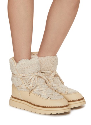Figure View - Click To Enlarge - SAM EDELMAN - Orelia Shearling Ankle Boots