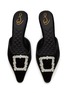 Detail View - Click To Enlarge - SAM EDELMAN - Brit Luster 2 60 Velvet Mules
