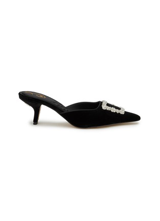 Main View - Click To Enlarge - SAM EDELMAN - Brit Luster 2 60 Velvet Mules