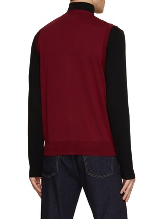 Back View - Click To Enlarge - CANALI - Button Front Vest