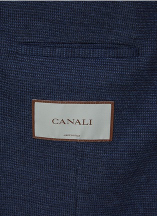  - CANALI - Wool Blend Single Breasted Blazer