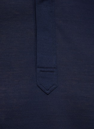 - CANALI - Hidden Button Polo Shirt