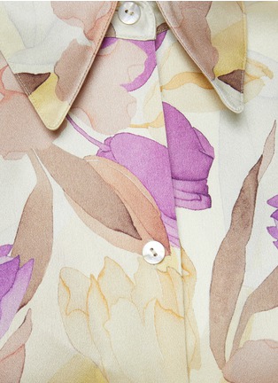 - VINCE - Nouveau Magnolia Print Silk Shirt