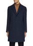 Main View - Click To Enlarge - CANALI - Single breasted Notch Lapel Overcoat