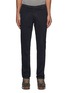 Main View - Click To Enlarge - CANALI - Flat Front Straight Leg Pants
