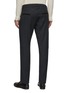 Back View - Click To Enlarge - CANALI - Flat Front Wool Pants