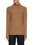 Main View - Click To Enlarge - CANALI - Turtleneck Weave Pattern Knit Sweater