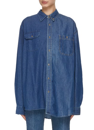 Main View - Click To Enlarge - E.L.V. DENIM - The Match Denim Shirt