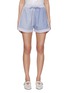 Main View - Click To Enlarge - E.L.V. DENIM - Missy Striped Shorts