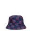 Main View - Click To Enlarge - J.LINDEBERG - ‘Raia’ JL Diamond Print Rubber Patch Bucket Hat