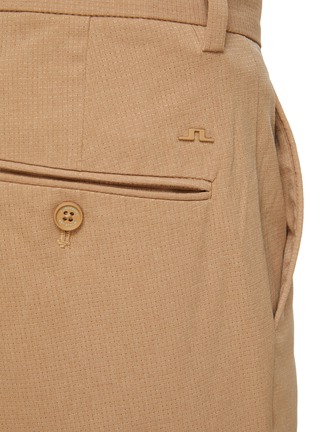  - J.LINDEBERG - Extended Front Back Welt Pocket Bridge Logo Vent Gold Shorts