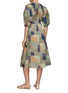 Back View - Click To Enlarge - SEA NEW YORK - Louie Patchwork Midi Dress