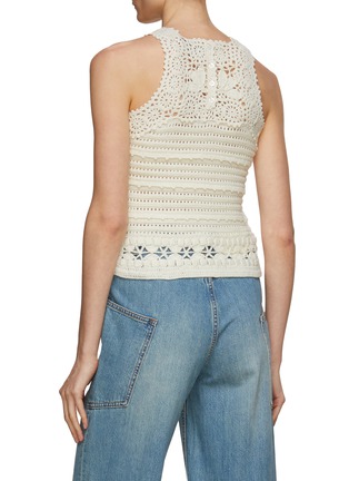 Back View - Click To Enlarge - SEA NEW YORK - Gia Crochet Tank Top