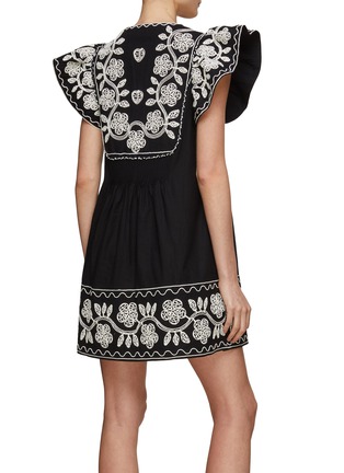 Back View - Click To Enlarge - SEA NEW YORK - Beck Embroidery Tunic Dress