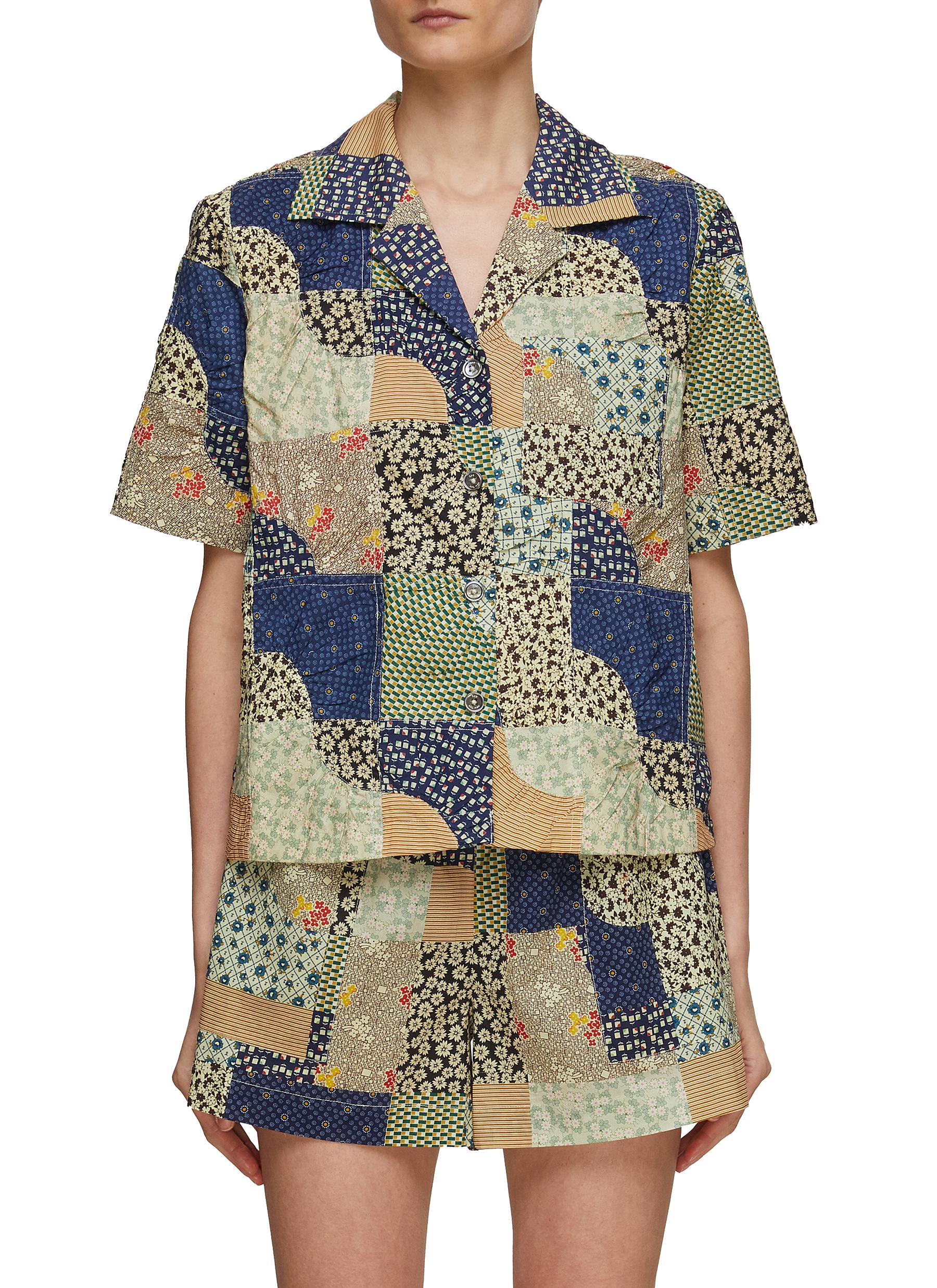 米政府 KHOKI Abstract shirt | artfive.co.jp