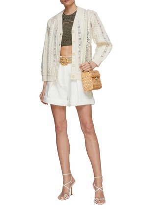 Figure View - Click To Enlarge - SEA NEW YORK - Dentelle Knit Cardigan