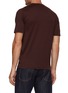 Back View - Click To Enlarge - JOHN SMEDLEY - Lorca Short Sleeve Cotton T-Shirt