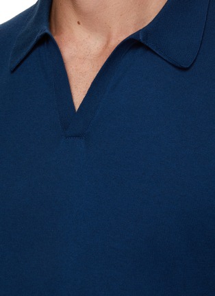  - JOHN SMEDLEY - Noah Skipper Collar Cotton Polo Shirt