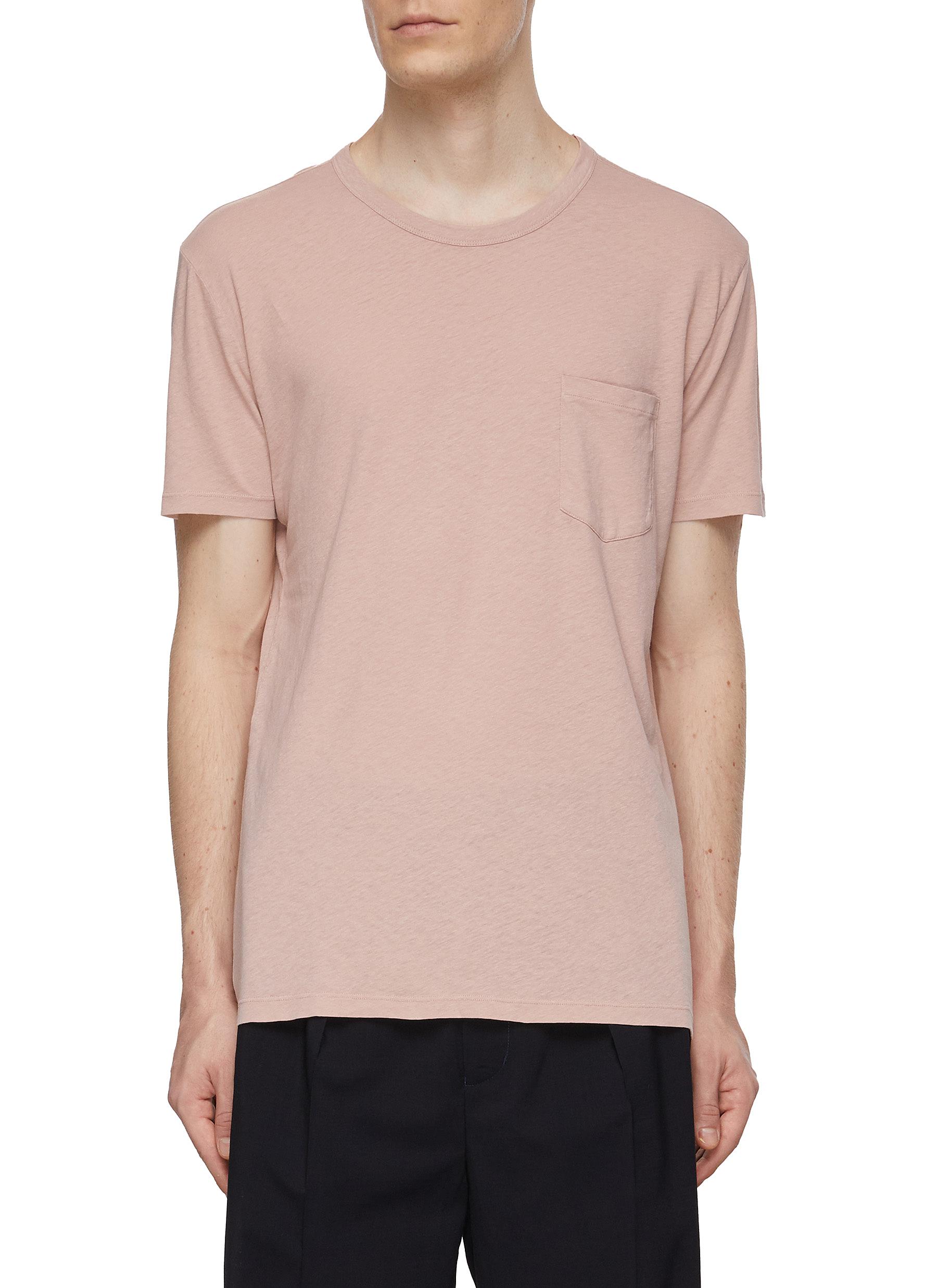 OFFICINE GENERALE | Slub Patch Pocket T-Shirt | Men | Lane Crawford