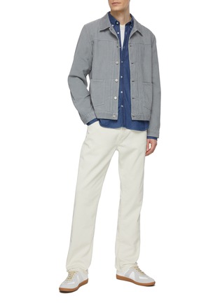 Figure View - Click To Enlarge - OFFICINE GÉNÉRALE - Button Down Collar Shirt